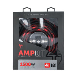 Tsunami TSX-AMP4 1500W 4 GA AMP Kit