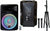 MR DJ PROBAT118 4000 Watts Power 18 Inch Speaker Built-in Battery + Speaker Stand