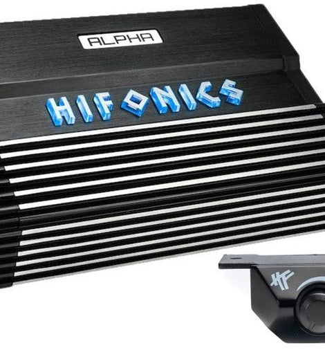 Hifonics A1200.1D 1200W Class-D Alpha Series Monoblock Car Amplifier with Bass Remote