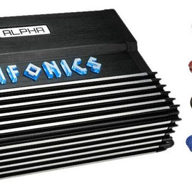 Hifonics A800.4D  800 Watt 4-Channel Class-D Compact Car Audio Amplifier & 4G Amp Kit