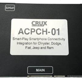 Crux ACPCH-01W Smart-Play Integration with Multi Camera Inputs for Select 2011-2017 Chrysler, Dodge, Fiat & Maserati Vehicles with Uconnect