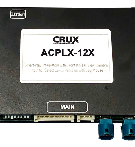 Crux ACPLX-12XW Smart-Play Integration for Select 2014-2020 Lexus GX460s and 2016-2019 Toyota Landcruisers with OEM NAV