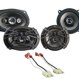 Soundstream Front & Rear Door Speaker Upgrade for 1994 - 2002 Dodge RAM 1500