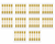 AT AGU-80-50 50 AGU 80 Amp Standard Gold Glass Fuses Tube Car Auto Audio Amplifier Home Marine