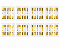 AT AGU-80-40 40 AGU 80 Amp Standard Gold Glass Fuses Tube Car Auto Audio Amplifier Home Marine