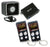 Absolute AL810 Car Alarm Keyless Entry 500' Range Two 4 Button LCD Remote control