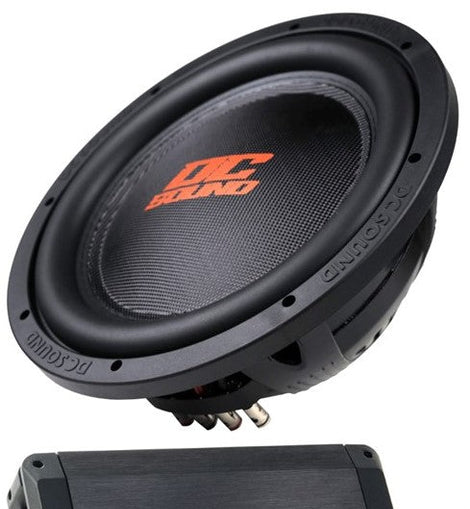 Alpine BBX-T600 600W 2 Ch 2-ohm Amplifier & DSW2000 10