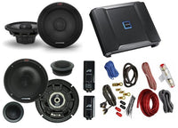 Alpine R2-S65 6.5" + R2-S65C Component + R2-A60F Amplifier + 4G Amp Kit