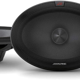 Alpine R-S69C.2 Component System<br/>600W Peak, 200W RMS R-Series 6x9" Component 2-Way Speakers