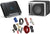 Alpine R-SB10V Pre-Loaded 10" Enclosure R-A75M 750W Mono Amplifier 4G Amp Kit