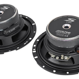 Alpine S-S65C 6.5" Component 2 way speaker set with 1" Silk Tweeters