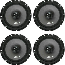 2 Pair Alpine SXE-1726S Car Speaker<BR>220W Max, 40W RMS 6-1/2" 2-Way Coaxial Speakers