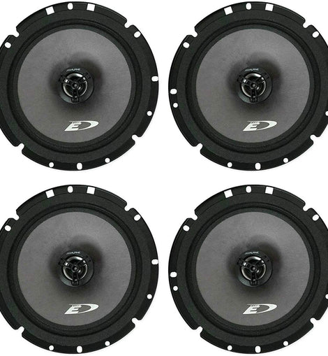 2 Pair Alpine SXE-1726S Car Speaker<BR>220W Max, 40W RMS 6-1/2