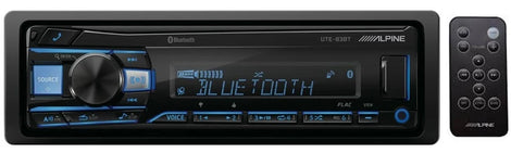 ALPINE UTE-83BT Digital Media Advanced Bluetooth Car Receiver + Remote