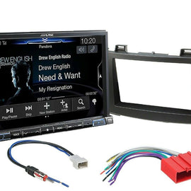 Alpine X308U 8" Navigation, Apple CarPlay & Android Car Radio Stereo + install Kit for 2012-2015 Mazda 5