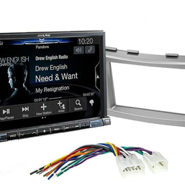 Alpine X308U 8" Navigation CarPlay Android Car Stereo + Kit 07-11 Toyota Camry