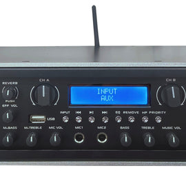 MR DJ AMP10000DSP 2Ch Class AB 10000W PA DJ Power Amplifier Onboard DSP Bluetooth USB
