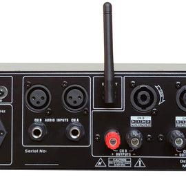MR DJ AMP2000DSP 2Ch Class AB 2000W PA DJ Power Amplifier Onboard DSP Bluetooth USB