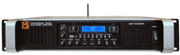 MR DJ AMP3000DSP Class AB 2-Channel 3000W Rackmount PA/DJ Power Amplifier DSP Bluetooth USB Playback 2 Mic Inputs