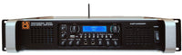 MR DJ AMP5000DSP Class AB 2-Channel 5000W Rackmount PA/DJ Power Amplifier DSP Bluetooth USB Playback 2 Mic Inputs