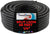 50' Feet 1/4" Black Split Loom Wire Flexible Tubing Wire Cover for Various Automotive, Home, Marine, Industrial Wiring Applications, Etc.