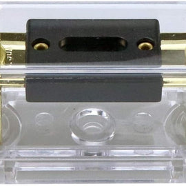 Absolute ANH-3 0/2/4 Gauge AWG in-Line ANL Fuse Holder & Gold Plated 200 Amp Fuse