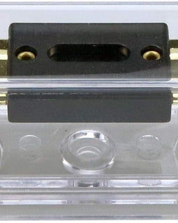 Absolute ANH-3 0/2/4 Gauge AWG in-Line ANL Fuse Holder & Gold Plated 100 Amp Fuse