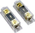 2 Absolute ANH-3 0/2/4 Gauge AWG in-Line ANL Fuse Holder & 2 Gold Plated 60 Amp Fuse