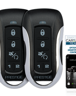 Prestige APS787Z One-Way Remote Start / Keyless Entry and Security System with up to 1 Mile Operating Range