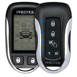 Prestige APS997ZLR Two-Way LCD Confirming Remote Start & Alarm 1-Mile Range