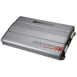 Soundstream AR1-5000D Monoblock Class D Arachnid Series Car Amplifier with Bass Remote