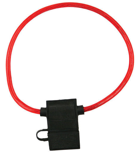 Install Bay ATFH18C-10 ATC Fuse Holder With Cover 18 Gauge - Package of 10