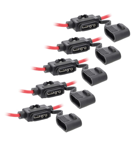 Install Bay ATFHIL12-5 12Ga ATC Fuse Holder w/LED, 5 pcs