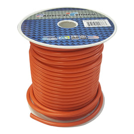American Terminal ATPW10-100OR 10GA 100' Orange Primary Remote Power Ground Wire