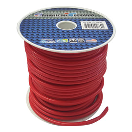 American Terminal ATPW10-100R 10GA 100' Red Primary Remote Power Ground Wire