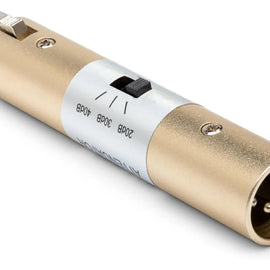 Hosa ATT-448 In-Line Switchable Input Attenuator XLR Barrel