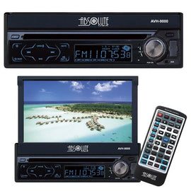 Absolute AVH-9000AT 7-Inch In-Dash Multimedia Touch Screen System With 2 Pairs Of Pioneer TS-A6886R 6x8 Speakers And Free Absolute TW600 Tweeter