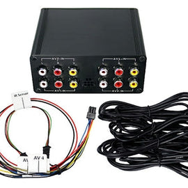 Crux AVS-44  Audio/Video Switcher 4 IN and 4 OUT