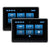 VOXX AVXSB10UHD Rear Seat Entertainment System with Two 10.1" Touchscreen Monitors