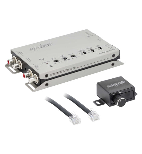 Axxess AX-BXLOC2-PRO 4CH Active Line Output Converters with Bass Restoration + Bass Boost