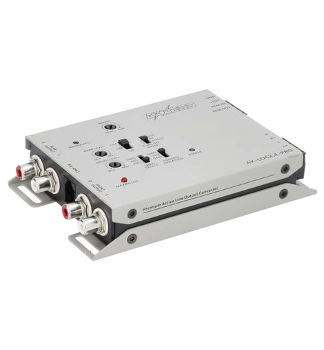 Axxess AX-LOC2.4-PRO 4CH Active Line Output Converter with Bass Boost