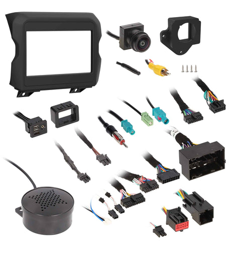 Axxess AXPIO-JL1 Pioneer Radio Integration Package for Jeep Wrangler JL 2018-Up Gladiator 2020-Up