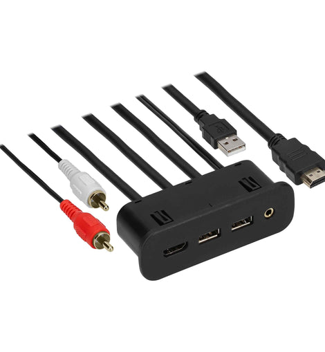 Axxess AXUSB-CH1 USB/AUX/HDMI Replacement Panel 3 Feet - Chrysler/Dodge/Jeep 2015-Up