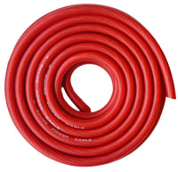 Absolute P4-25RD 25' 4-Gauge Red Copper Mix Power Ground Wire Cable