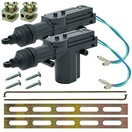 American Terminal 2PCS Universal 2 Wires 12V Car Auto Motor Heavy Duty Power Door Lock Actuator