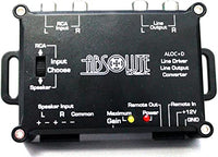 Absolute ALOC+D Line Driver/Line Output Hi to Low RCA Converter With Built In Remote Turn On Output