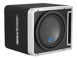 Alpine S-SB12V Halo Series 12" linkable ported subwoofer enclosure