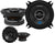 Alpine S-Series S-S40 4" 2-Way Coaxial Speakers & S-S65 6-1/2" Coaxial Speakers