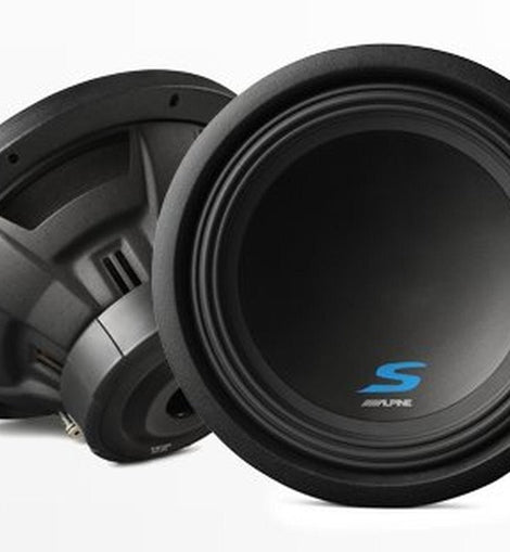 Alpine S-W12D4 Car Subwoofer 1800W Max, 600W RMS 12