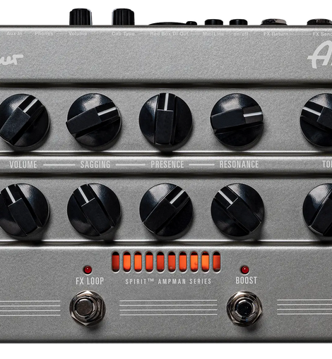 Hughes & Kettner AMPMAN/CLASSIC AmpMan Classic 50-watt Guitar Amplifier Pedal